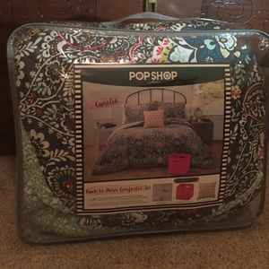 Twin extra long comforter set