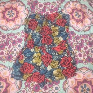Floral print romper