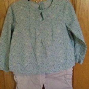 Janie and Jack floral outfit