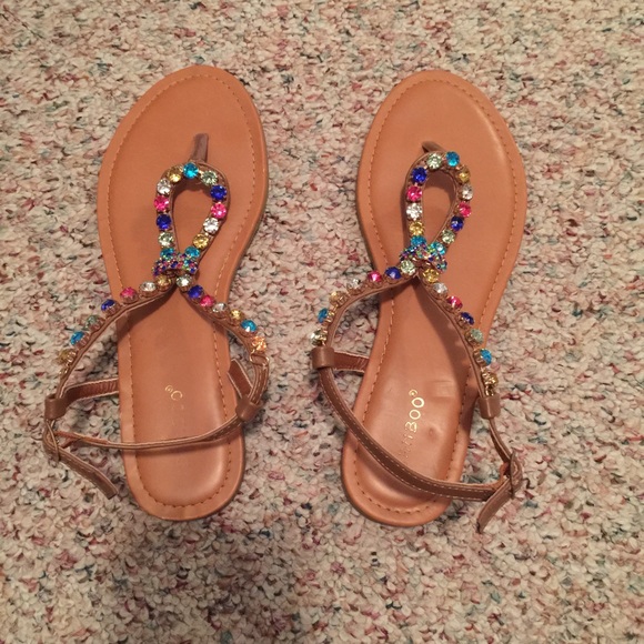 Bamboo Brand Colorful Sandals