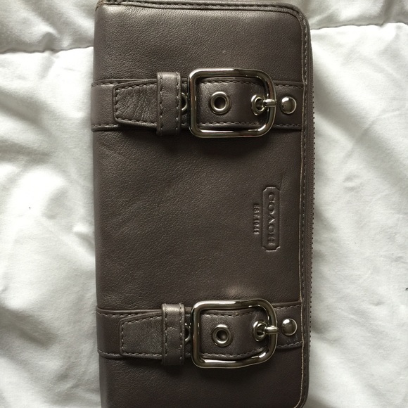 Coach Handbags - Authentic Coach Zip Around Wallet