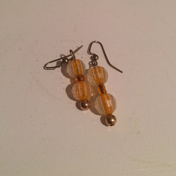 Orange Earrings