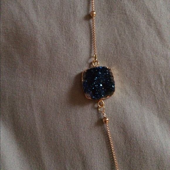 Genuine Titanium Druzy Bracelet 💙 - Picture 2 of 2