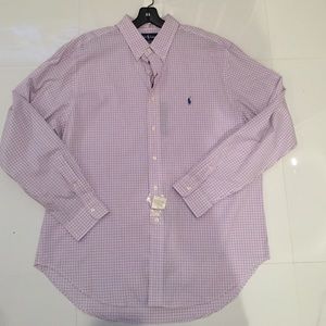 Men's Polo long sleeve button down