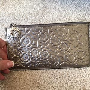 Metallic colored wallet from brighten