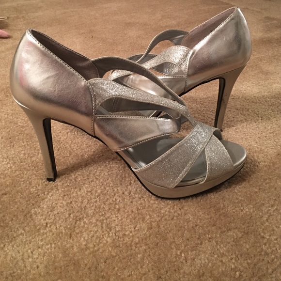 Silver heels