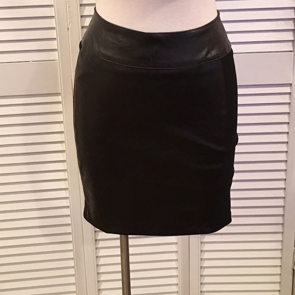 Forever 21 faux leather mini skirt