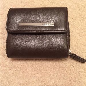 Esprit Genuine Leather brown wallet