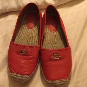 Coach Espadrilles EUC, 🌷NO LOWBALLS🌷