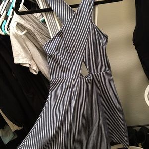 Topshop striped dress