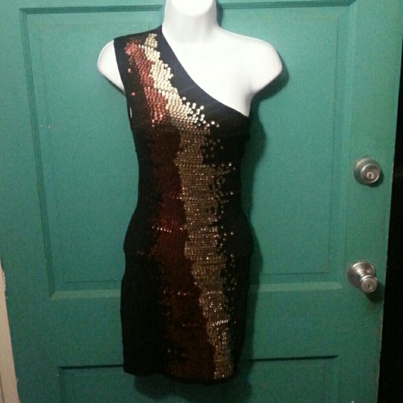2b bebe Sequined Body-Con Dress - Picture 3 of 4