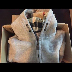 Brand new Burberry 6M boys hoodie hooded sweater