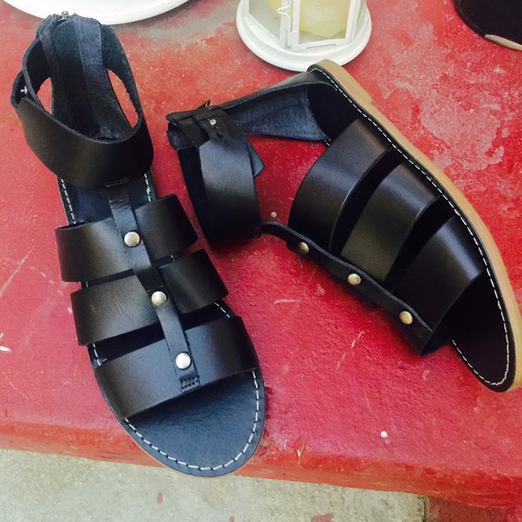 Madewell Rowan Gladiator Sandals 8.5