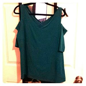 Lane Bryant cold shoulder top