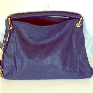 LV Artsy in Navy...not auth