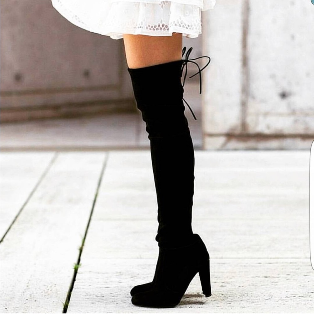 ❗️RESTOCK❗️black knee high  boots