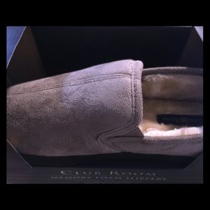 Mens Club Room Slippers