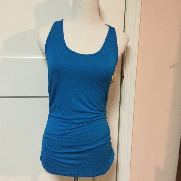 Lord & taylors rusched tank top xs