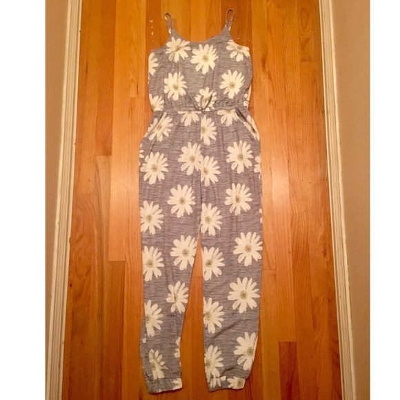 Daisy print jumpsuit