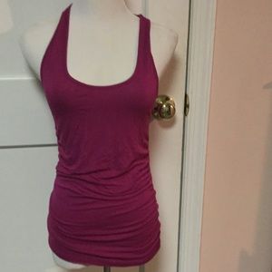 Lord & Taylor fuchsia tank top extra small xs
