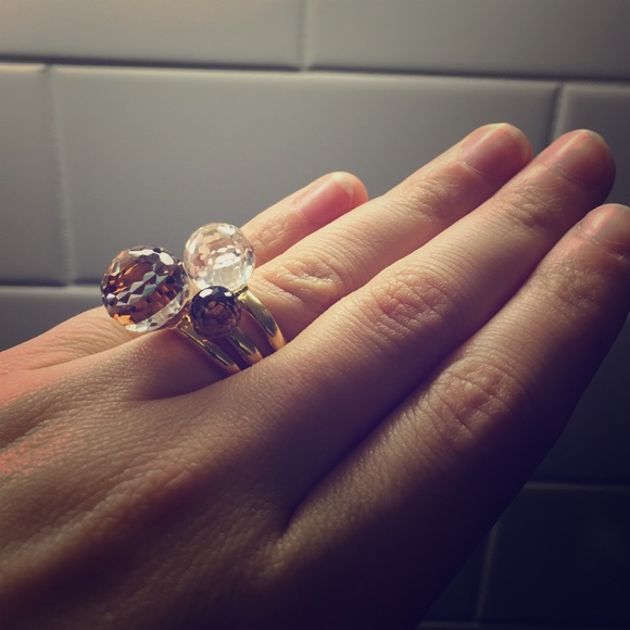 Henri Bendel stackable ring set