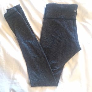 Dark Grey Herringbone Lululemon leggings