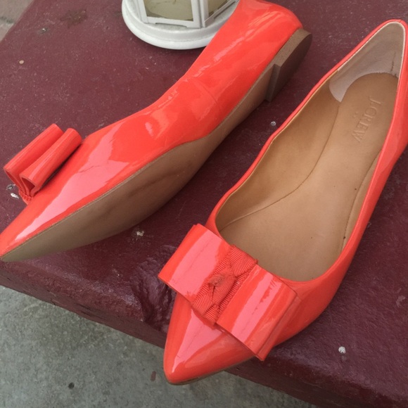 J. Crew bow flats 8.5