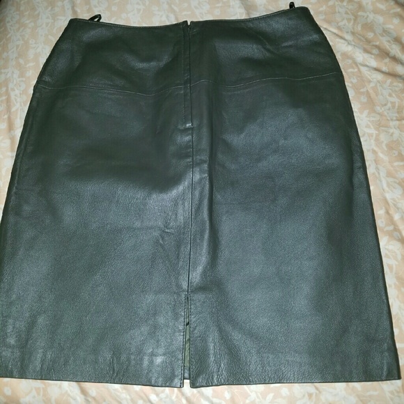 Lovely Leather Skirt