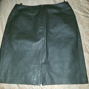 Lovely Leather Skirt