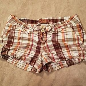 Arizona plaid shorts