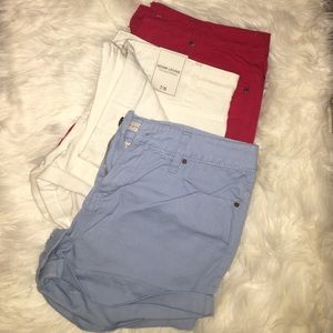 High waisted shorts