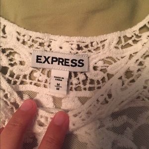 Express lace top!