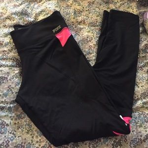 Pink yoga pants