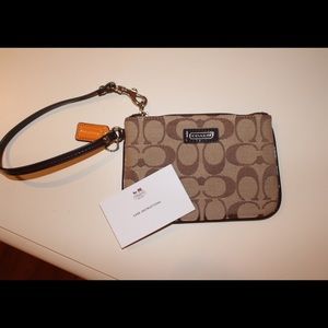 Coach wristlet