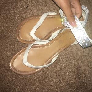 White sandles
