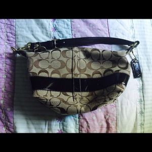 Coach Purse-- Small with Brown C's