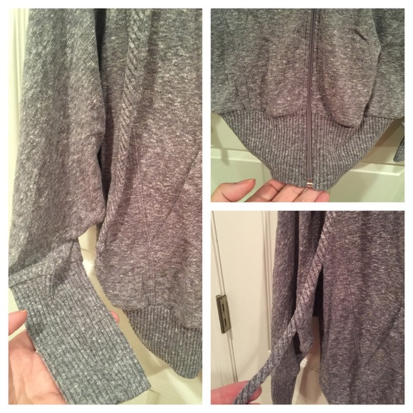 Cute Gray Charlotte Russe Hoodie - Picture 2 of 3