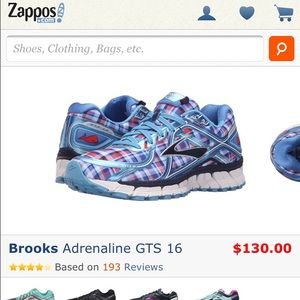 brooks adrenaline gts 16 bonnie blue