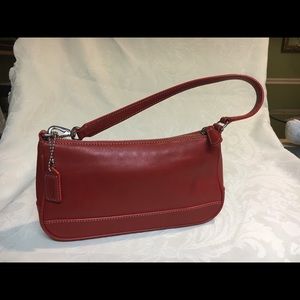 Couch Hampton Small Red Leather bag