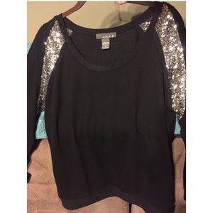 Lola B Sequined Top