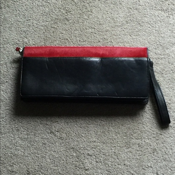 Ellen Tracy calf hair clutch - Picture 4 of 4