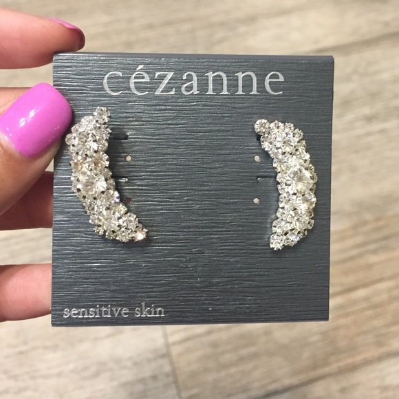 Brand new moon earrings