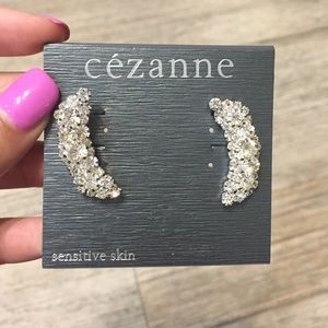 Brand new moon earrings
