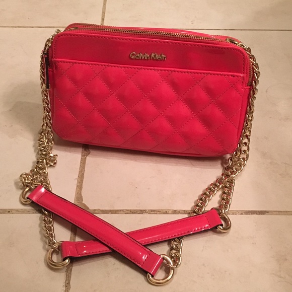 Calvin Klein pink purse
