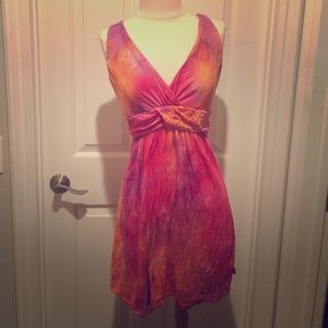 Pink and Orange Santiki dress size Large