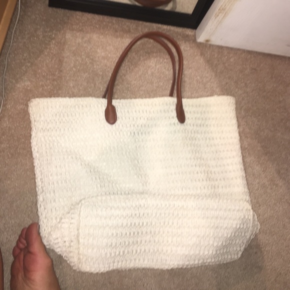 white tote