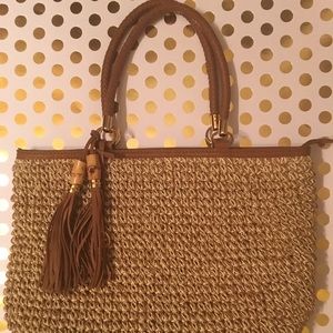 Giani Bernini straw purse