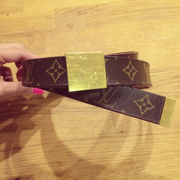 Genuine Louis Vuitton Monogram Belt