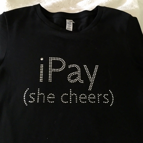 Cheer Mom Black Long Sleeve Shirt - Picture 2 of 2