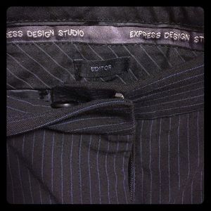 Express. The Editor pants.